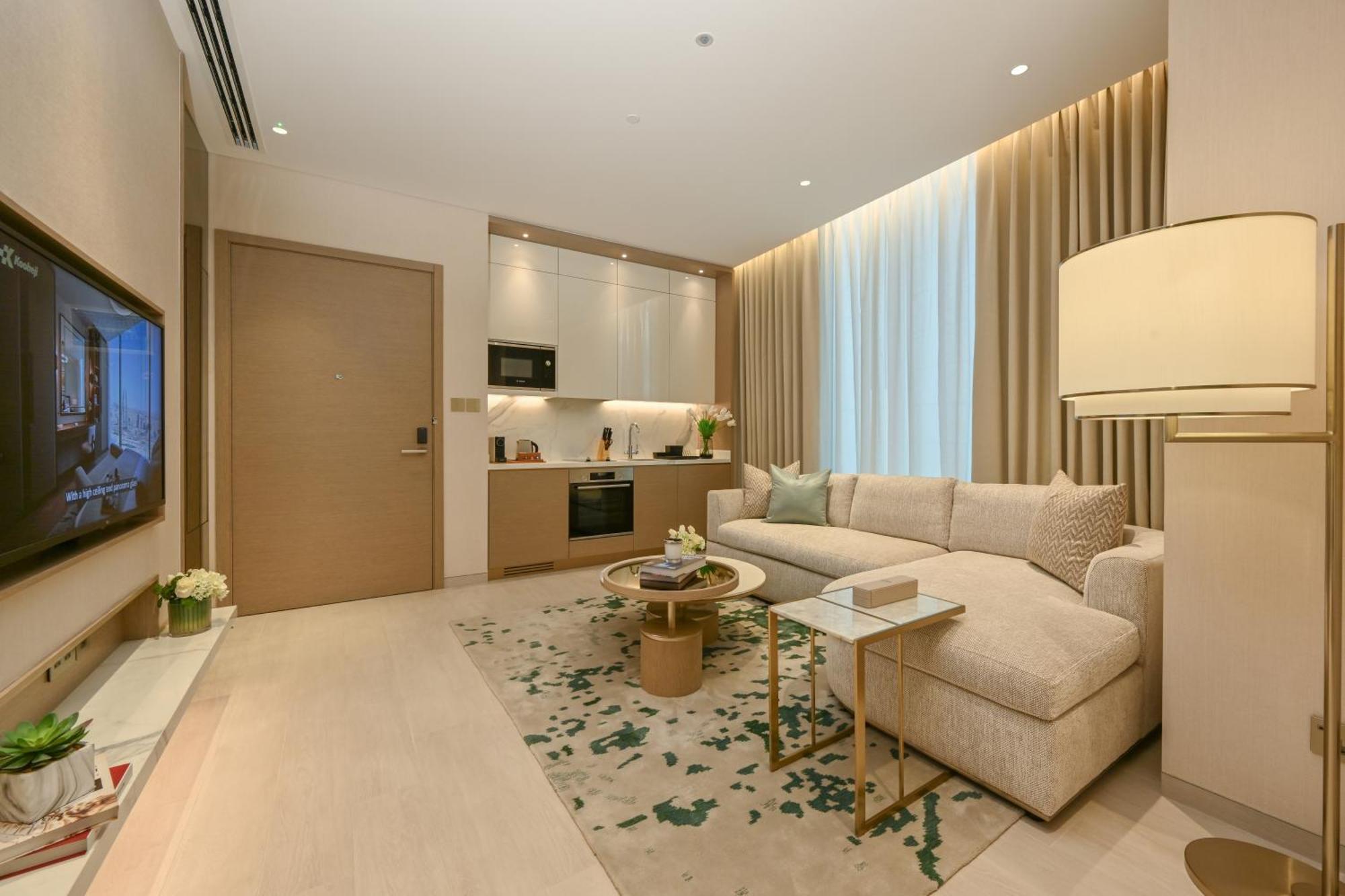 Hotel Onyx Rotana Manama Exterior foto A living room at the Ritz-Carlton, DIFC