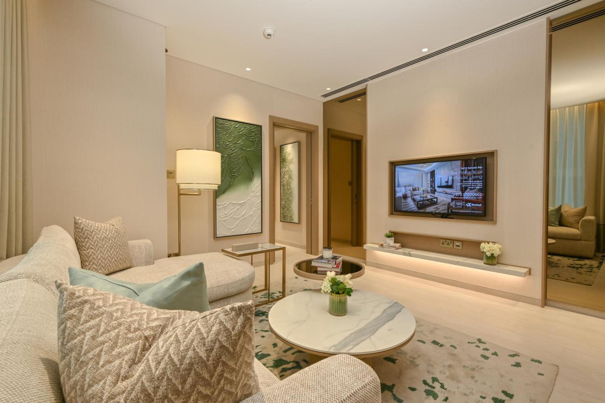 Hotel Onyx Rotana Manama Exterior foto Living room